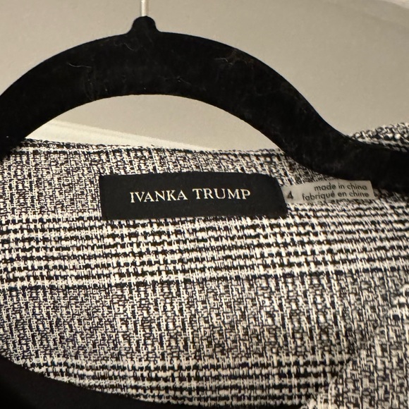 Ivanka Trump Gray Plaid Jacket - Picture 4 of 5